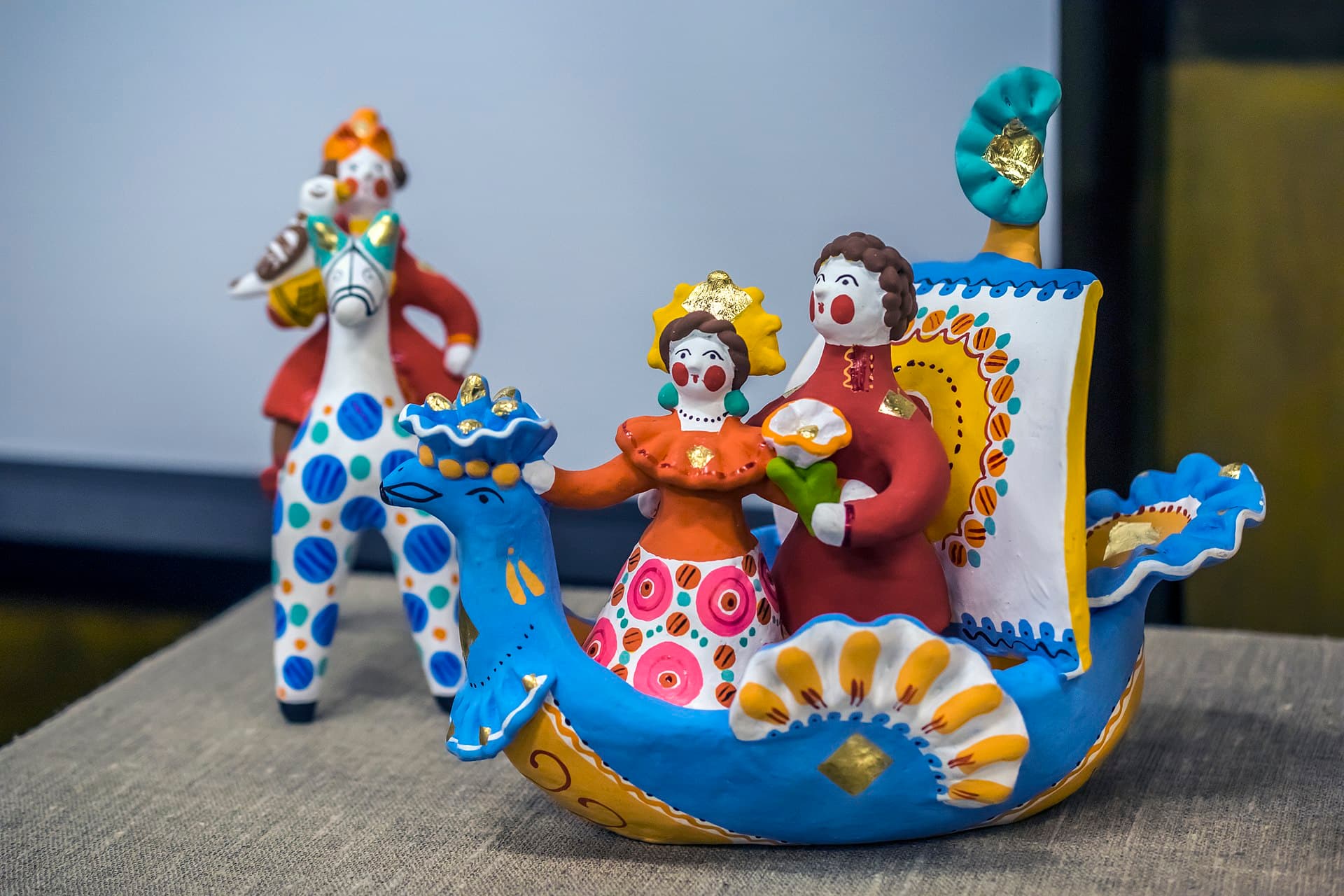 Дымковская игрушка